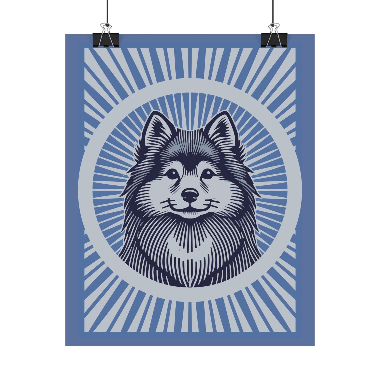 Finnish Spitz Art Print