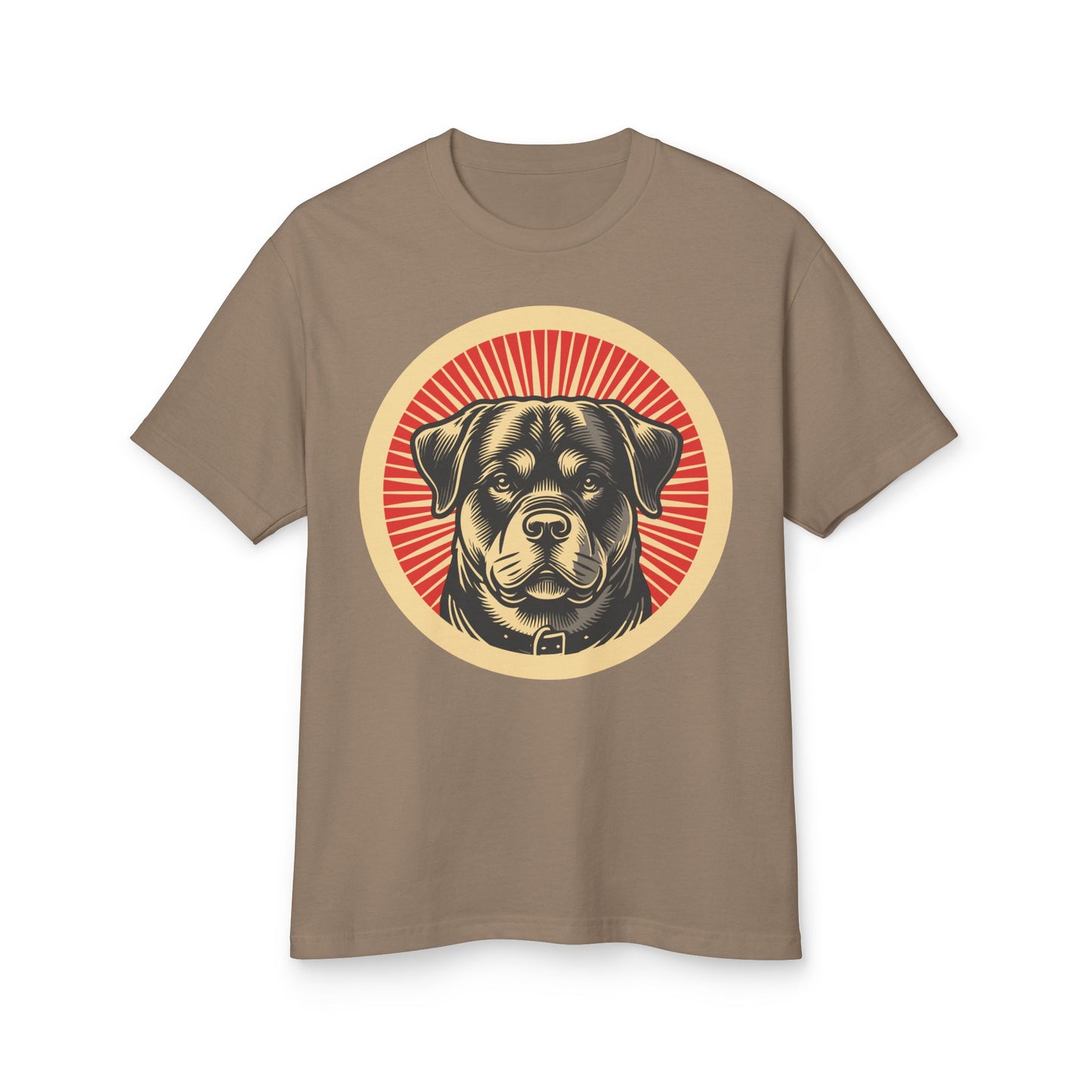 Rottweiler Heavyweight Cotton T-Shirt for Adults