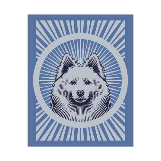 American Eskimo Dog Art Print