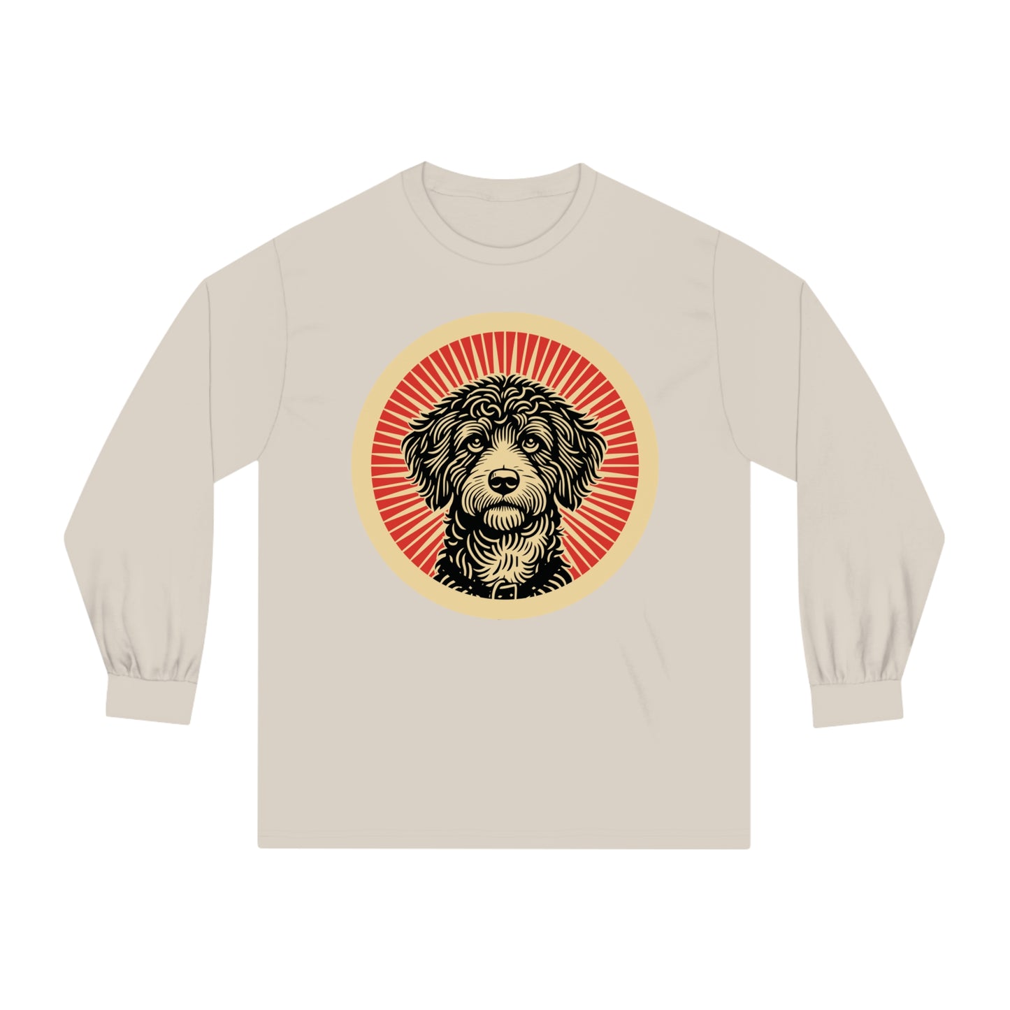 Bordoodle Long Sleeve Tee for Adults