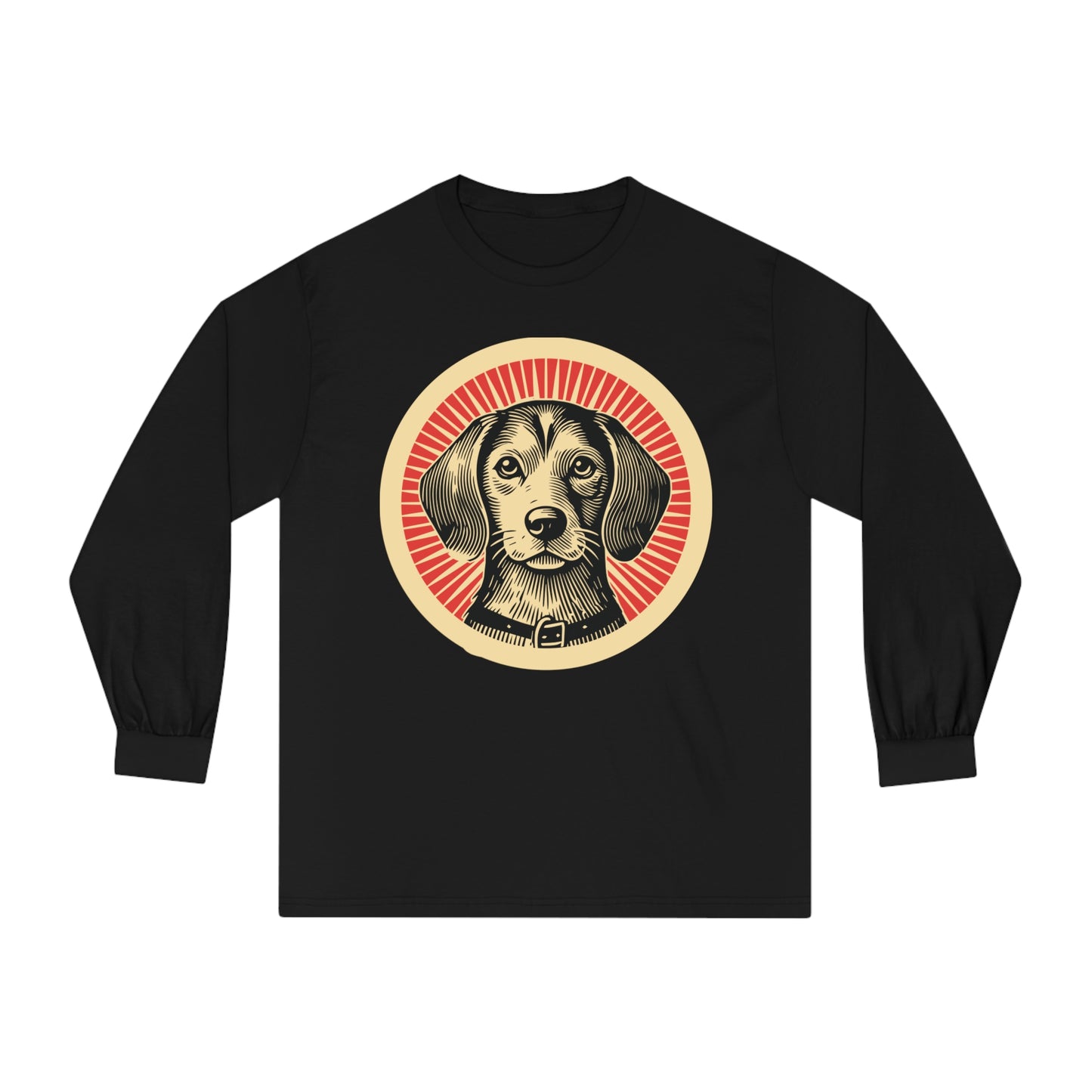 Beaglier Long Sleeve Tee for Adults