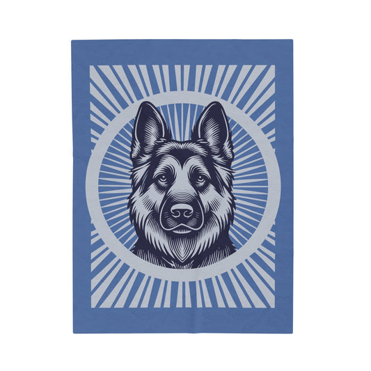 German Shepherd Blanket
