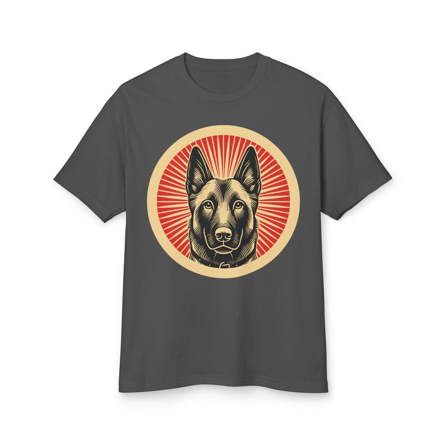 Belgian Malinois Heavyweight Cotton T-Shirt for Adults