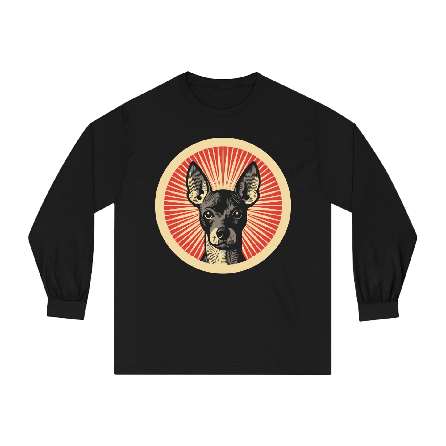 Xoloitzcuintle Long Sleeve Tee for Adults