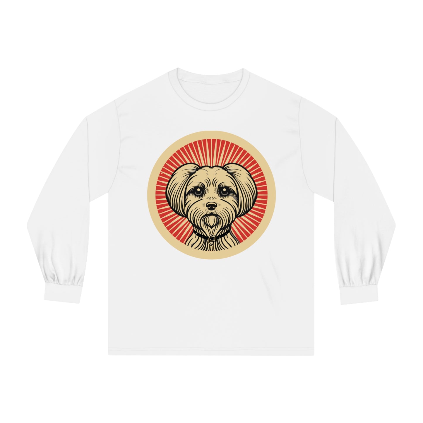 Maltese Long Sleeve Tee for Adults
