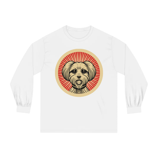 Maltese Long Sleeve Tee for Adults