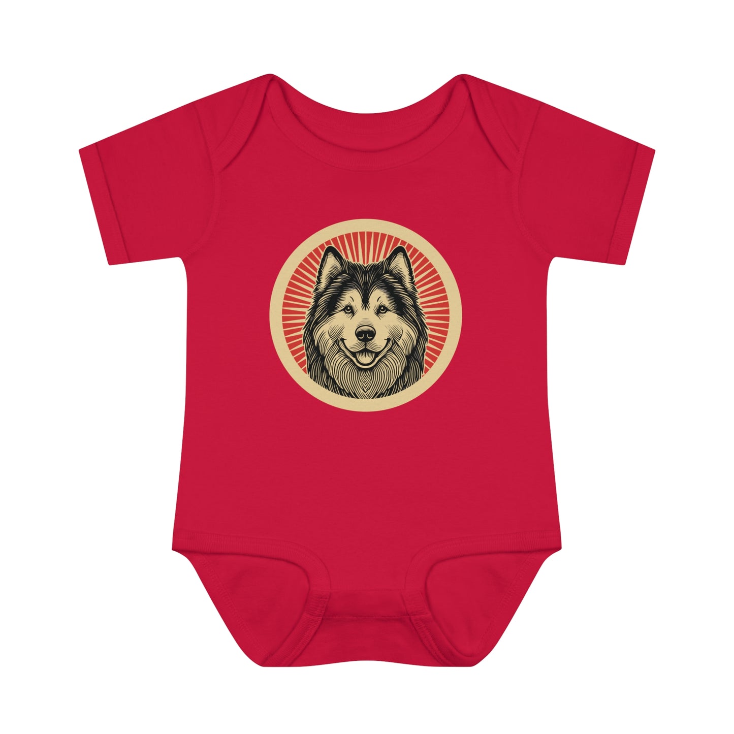Alaskan Malamute Onesie for Infants