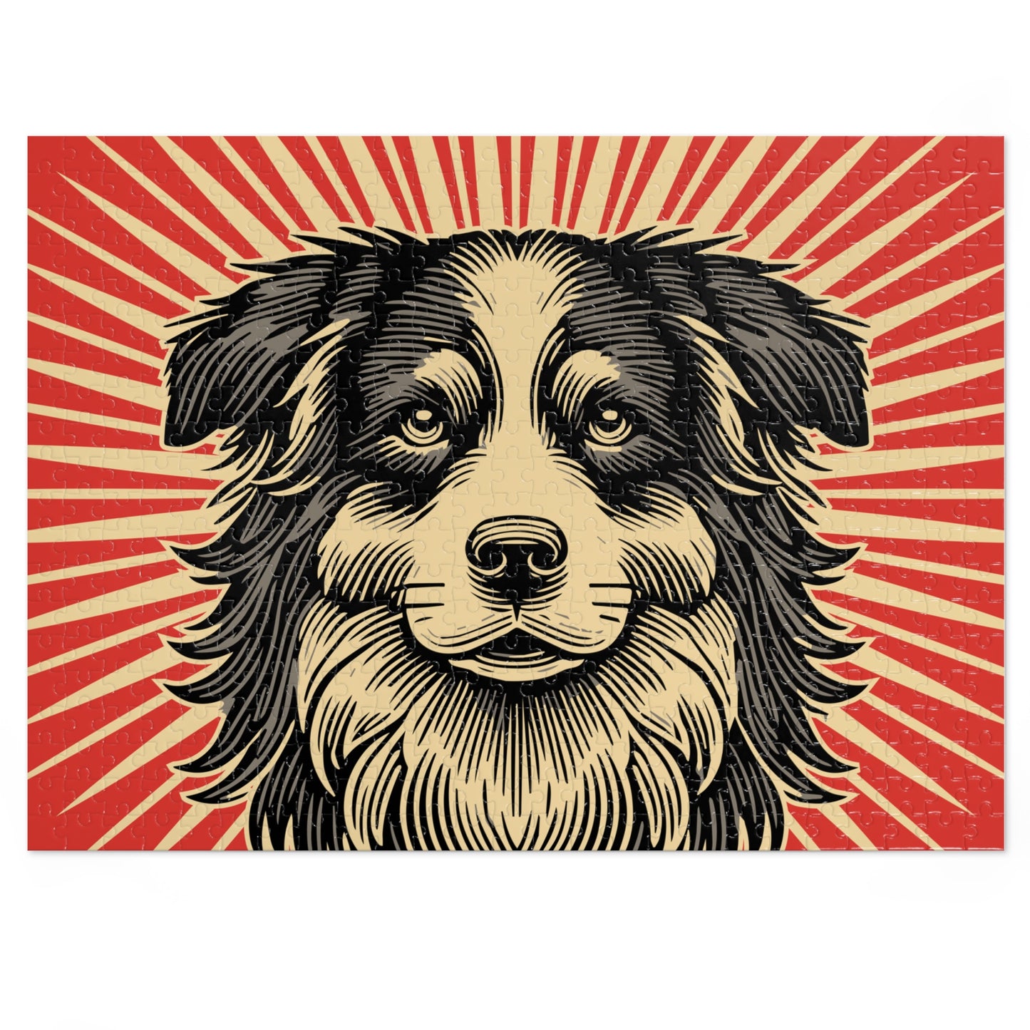 Border Collie Jigsaw Puzzle