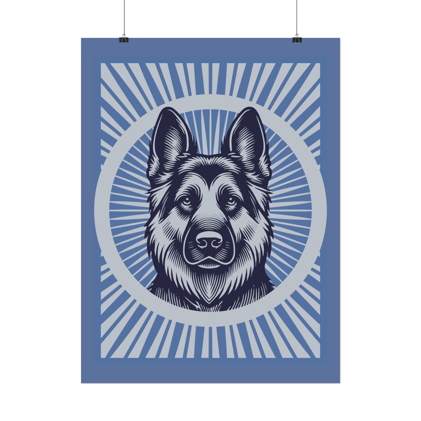 German Shepherd Art Print