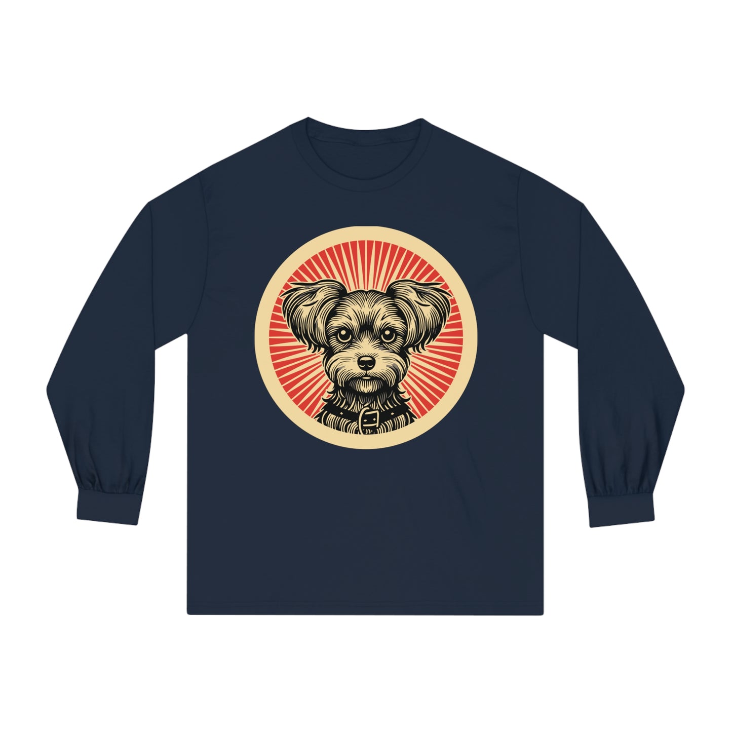 Yorkipoo Long Sleeve Tee for Adults