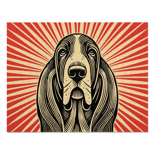 Basset Hound Jigsaw Puzzle