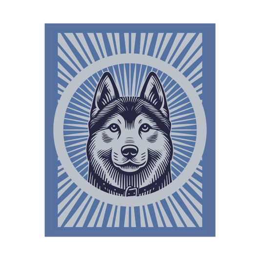 Norwegian Elkhound Art Print