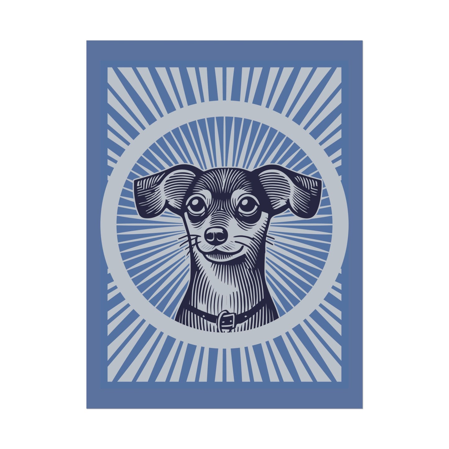 Chiweenie Art Print