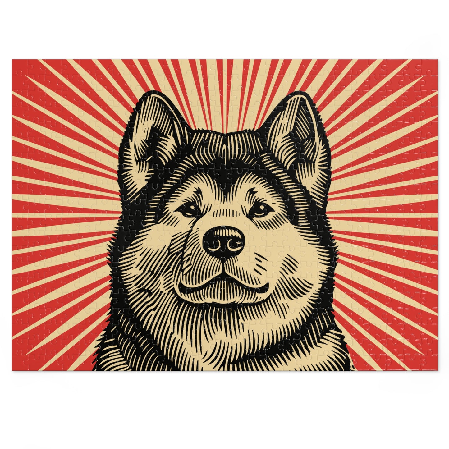 Akita Jigsaw Puzzle