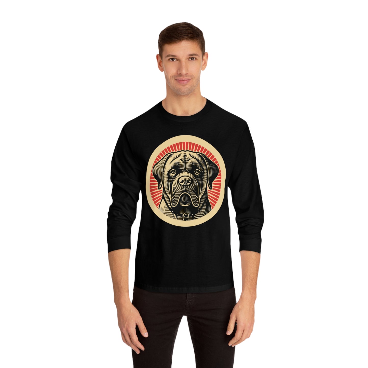 Mastiff Long Sleeve Tee for Adults