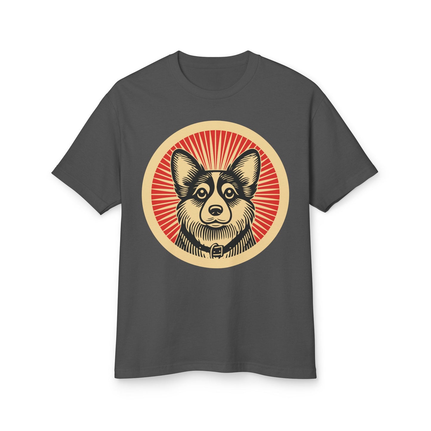 Corgipoo Heavyweight Cotton T-Shirt for Adults