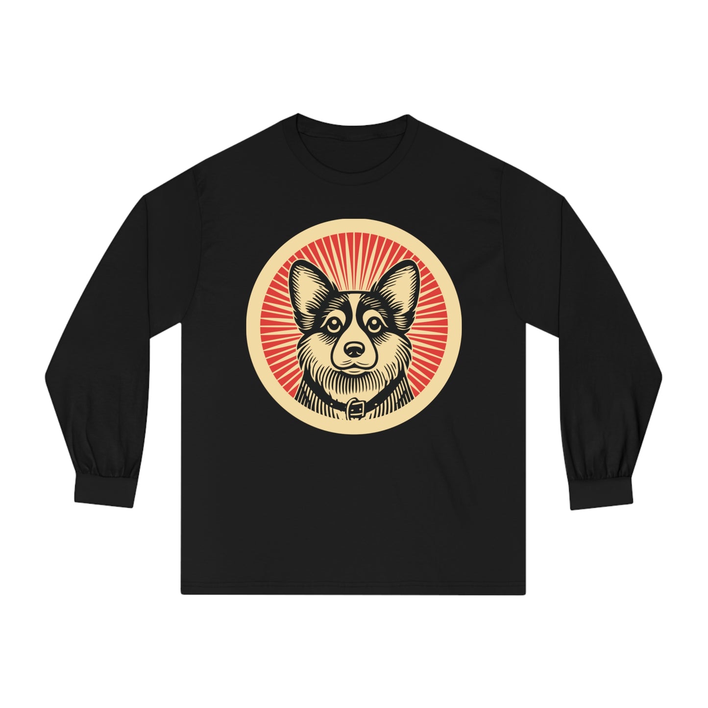 Corgipoo Long Sleeve Tee for Adults