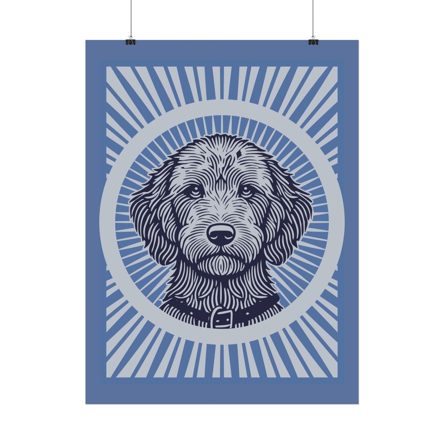 Labradoodle Art Print