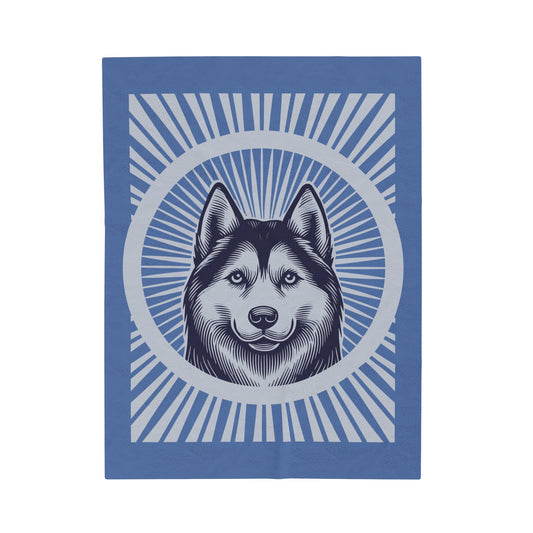 Siberian Husky Blanket