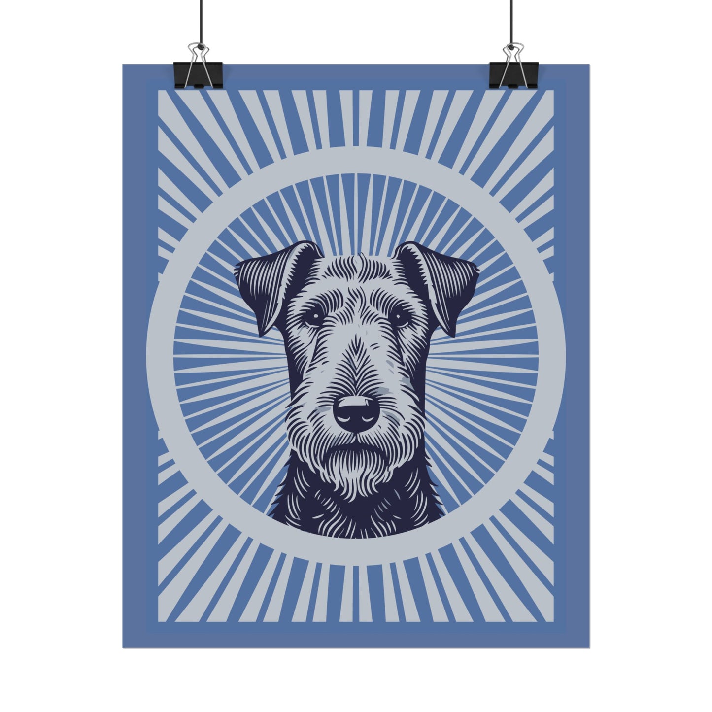 Airedale Terrier Art Print