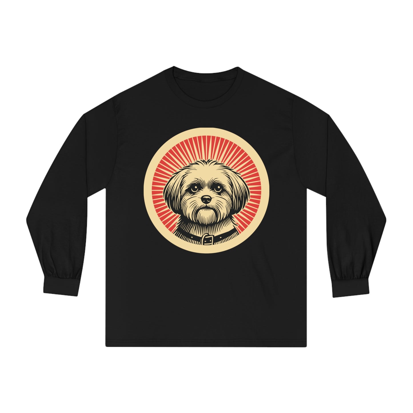 Shihpoo Long Sleeve Tee for Adults
