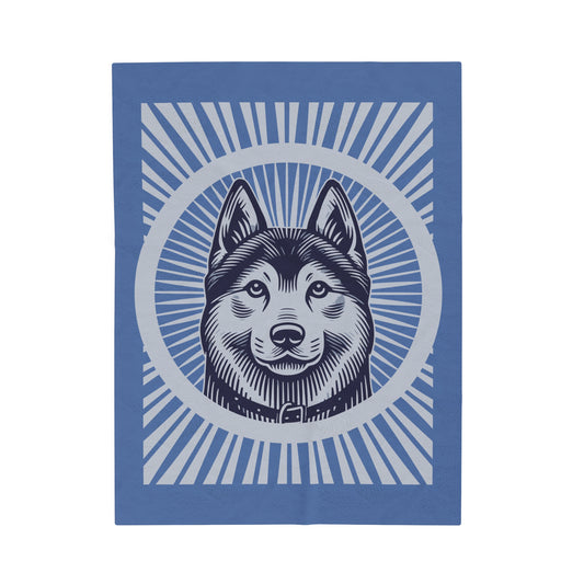 Norwegian Elkhound Blanket