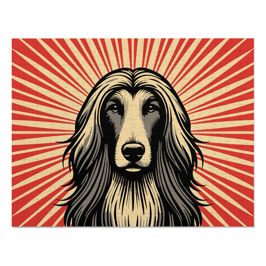 Afghan Hound Jigsaw Puzzle