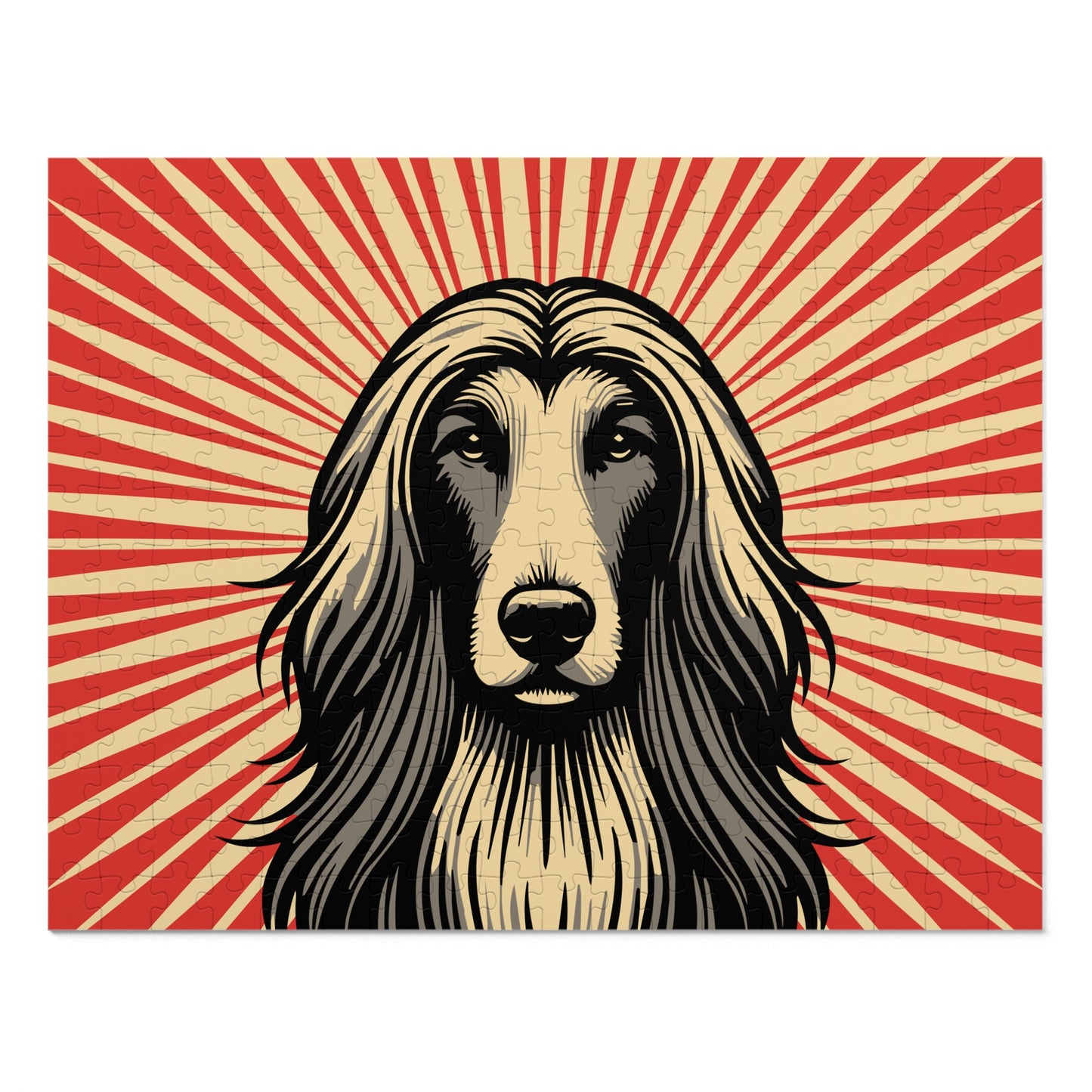 Afghan Hound Jigsaw Puzzle