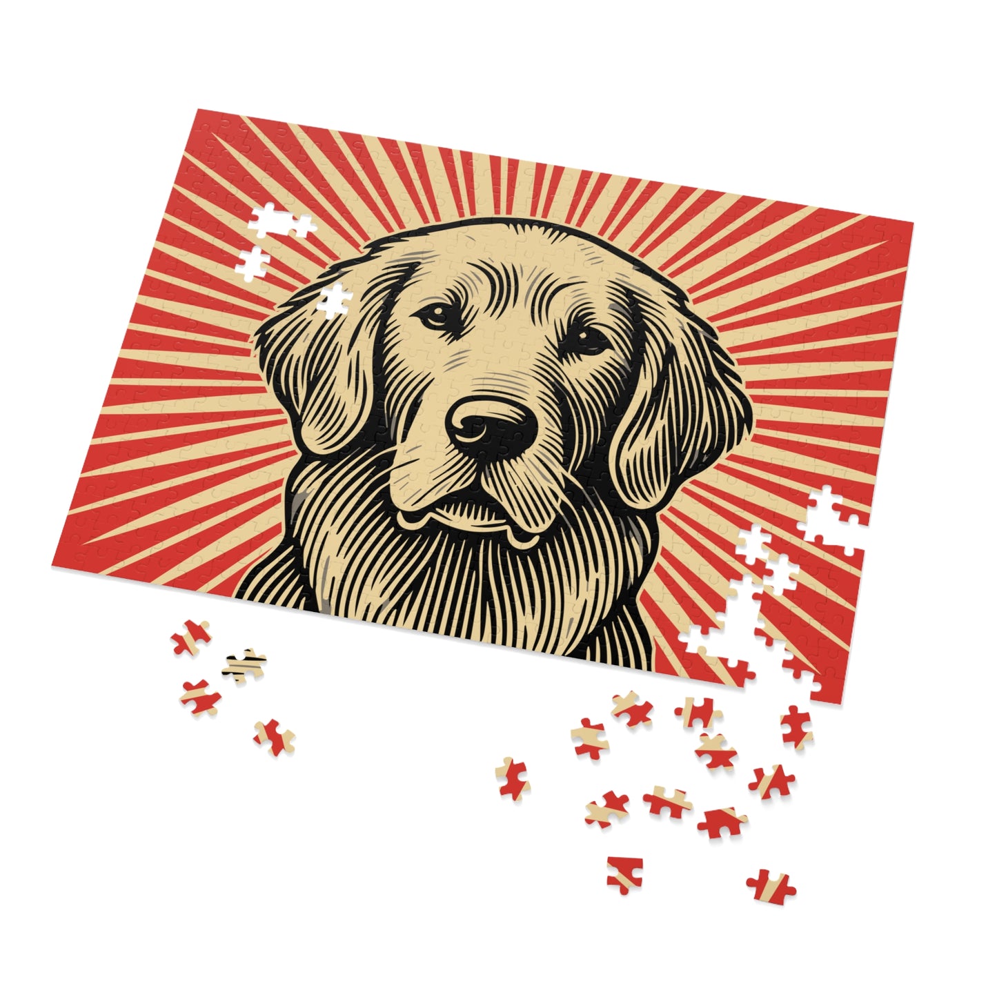 Golden Retriever Jigsaw Puzzle