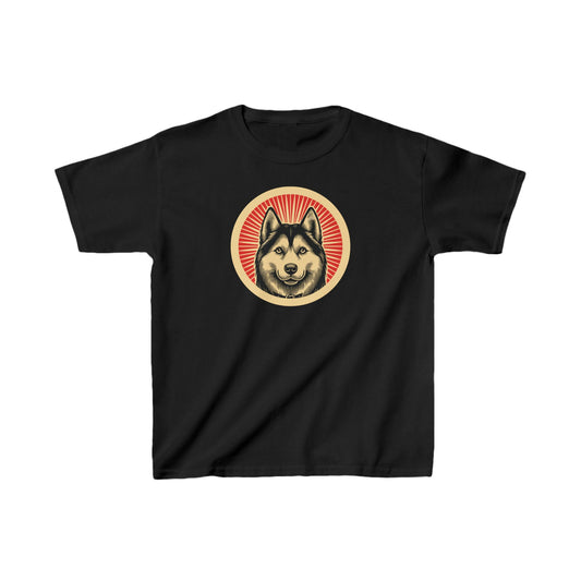 Siberian Husky T-Shirt for Kids