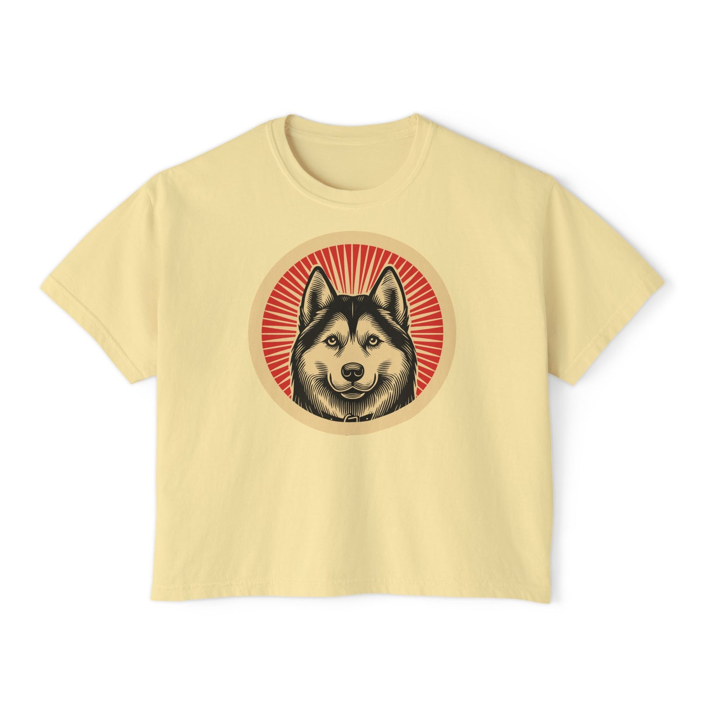 Siberian Husky Women's Boxy Tee