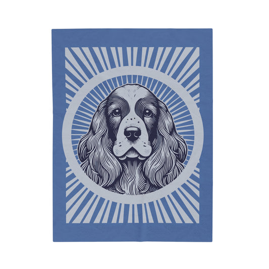 English Cocker Spaniel Blanket