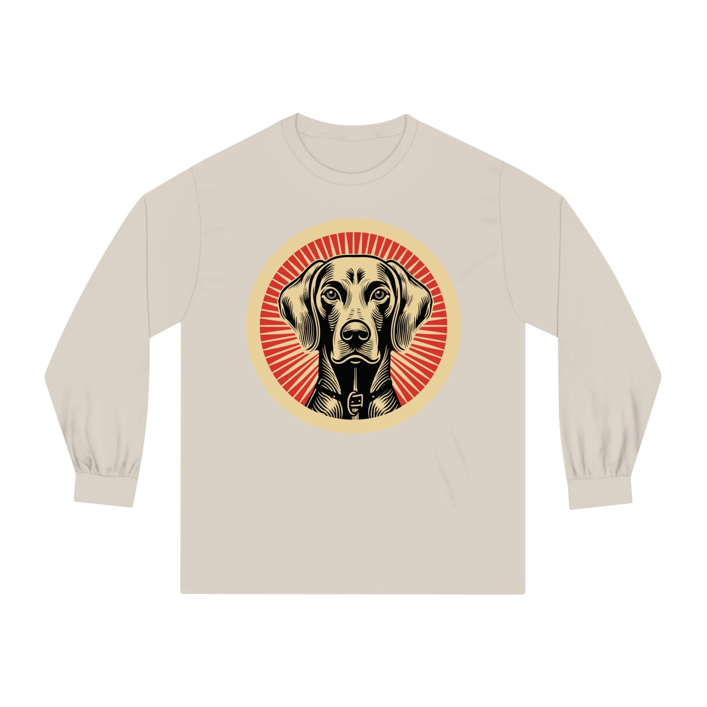Weimaraner Long Sleeve Tee for Adults