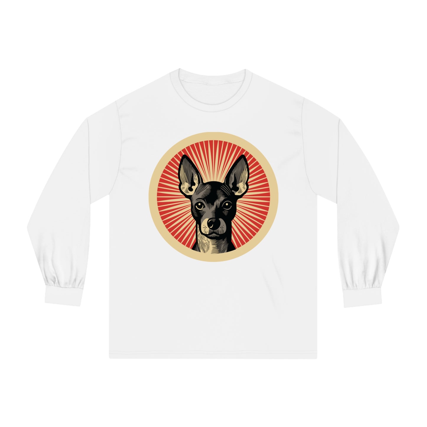 Xoloitzcuintle Long Sleeve Tee for Adults