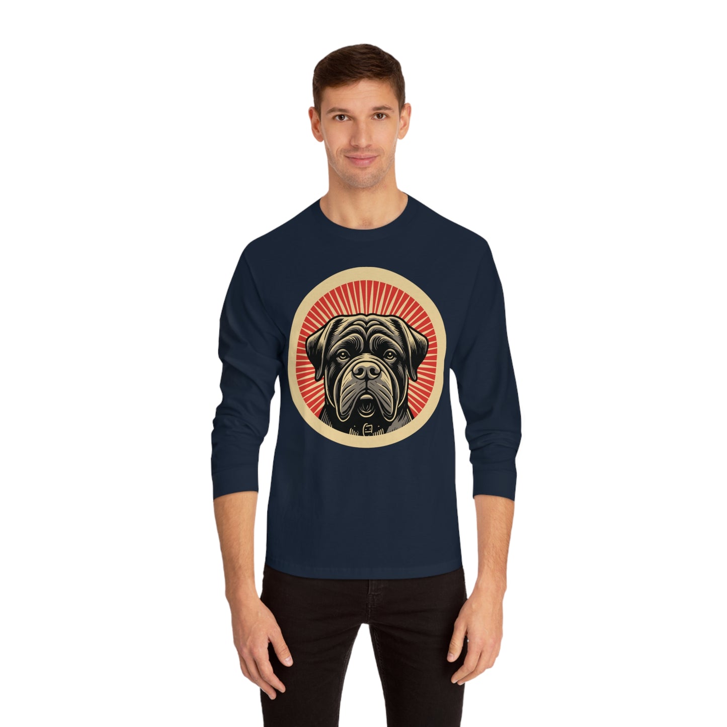 Bullmastiff Long Sleeve Tee for Adults