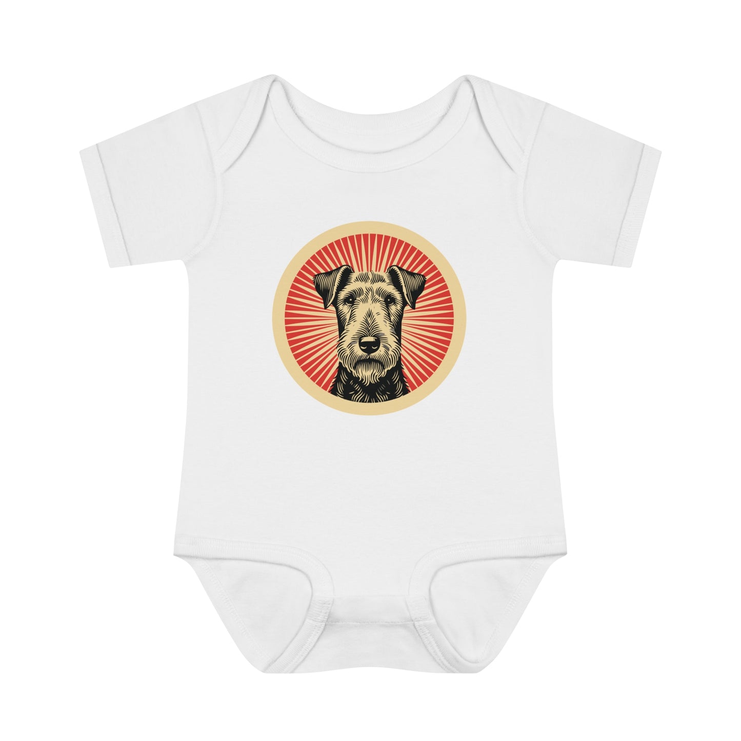 Airedale Terrier Onesie for Infants