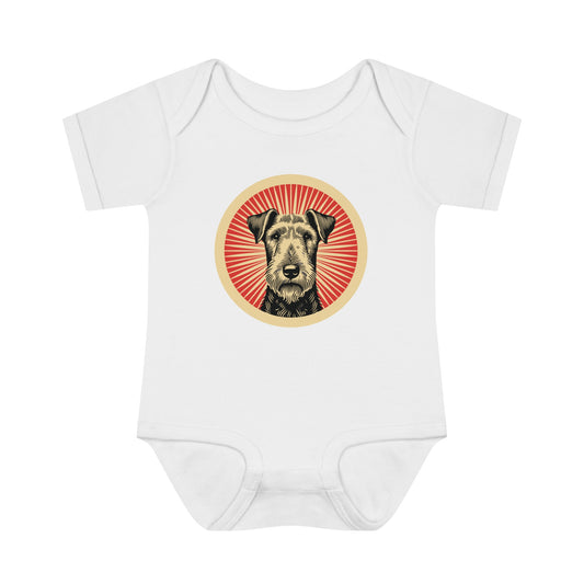 Airedale Terrier Onesie for Infants
