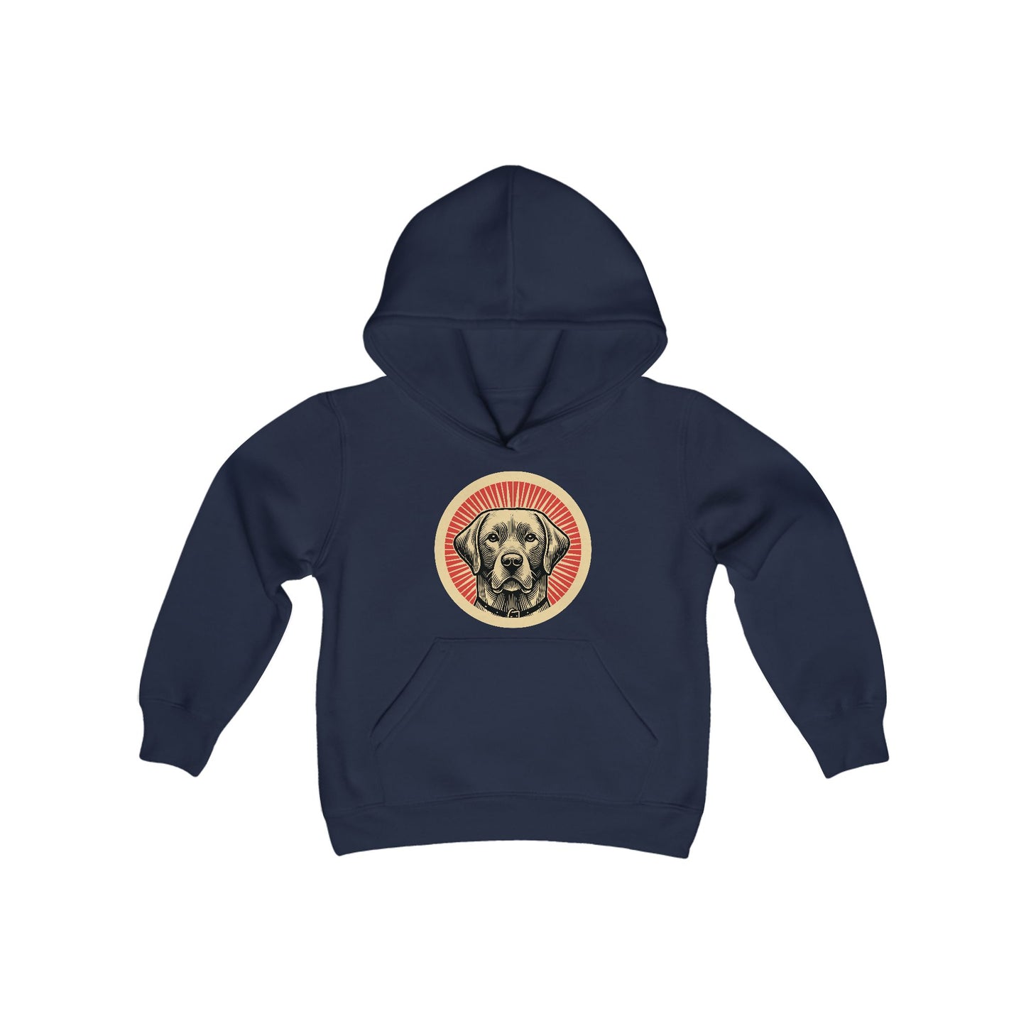 Labrador Retriever Heavy Hoodie for Kids