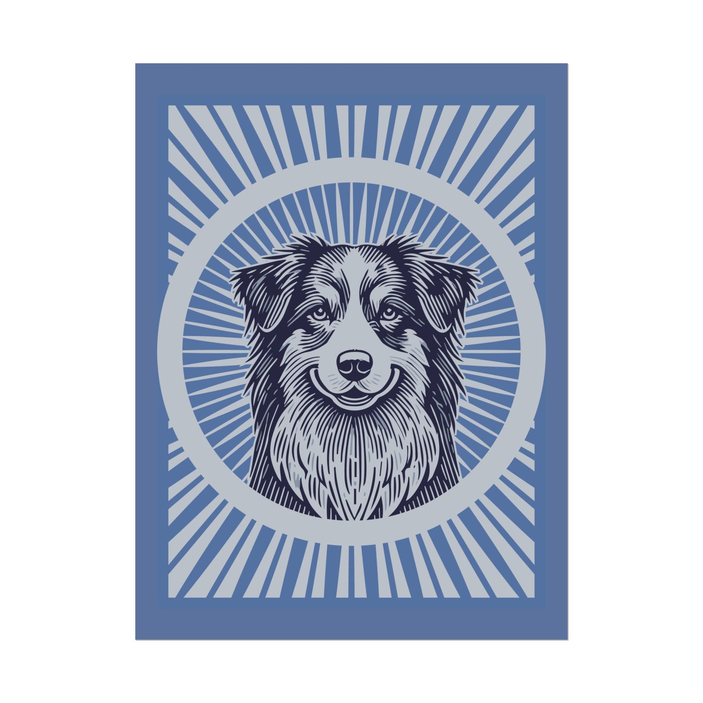 Australian Shepherd Art Print