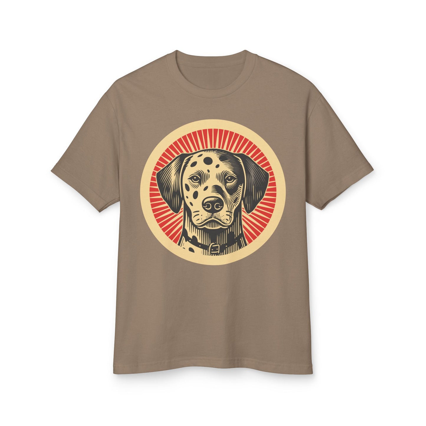 Dalmatian Heavyweight Cotton T-Shirt for Adults