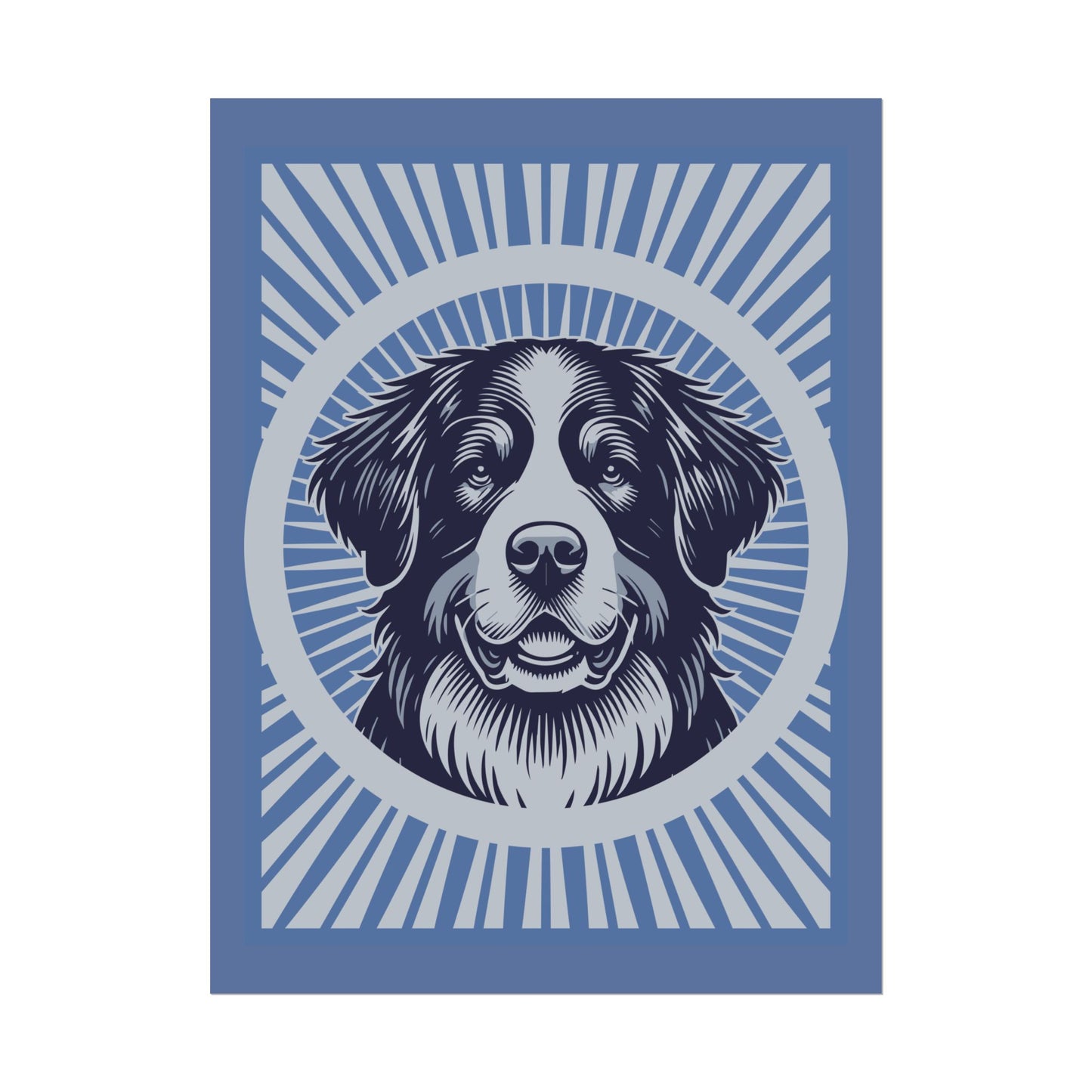 Bernese Mountain Dog Art Print