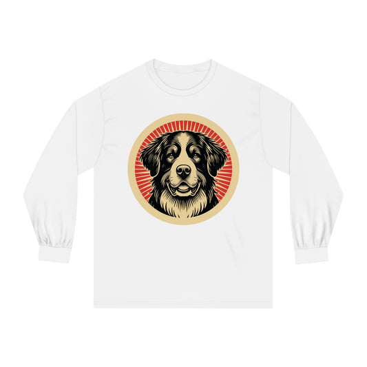 Bernese Mountain Dog Long Sleeve Tee for Adults