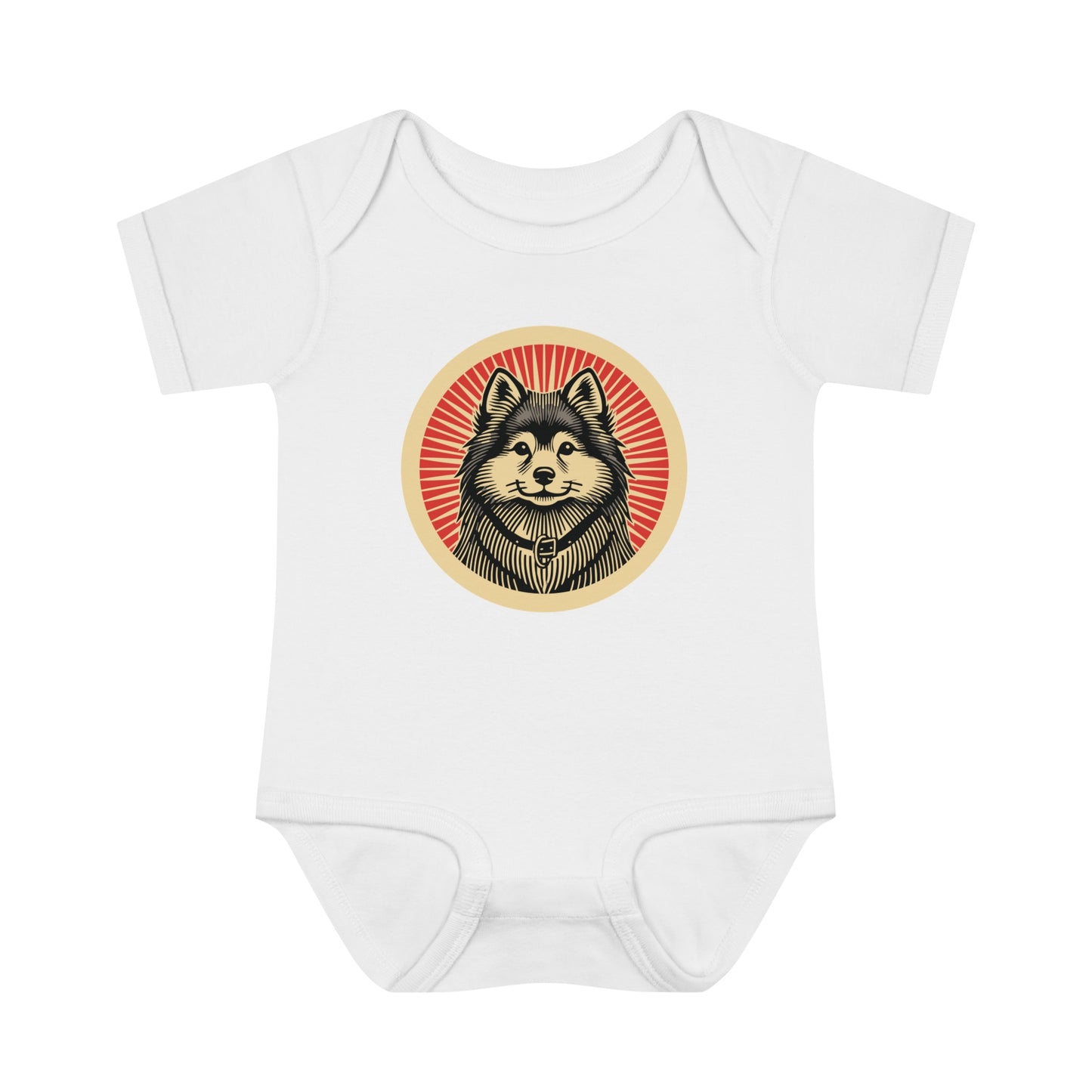 Finnish Spitz Onesie for Infants