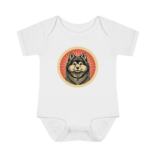 Finnish Spitz Onesie for Infants