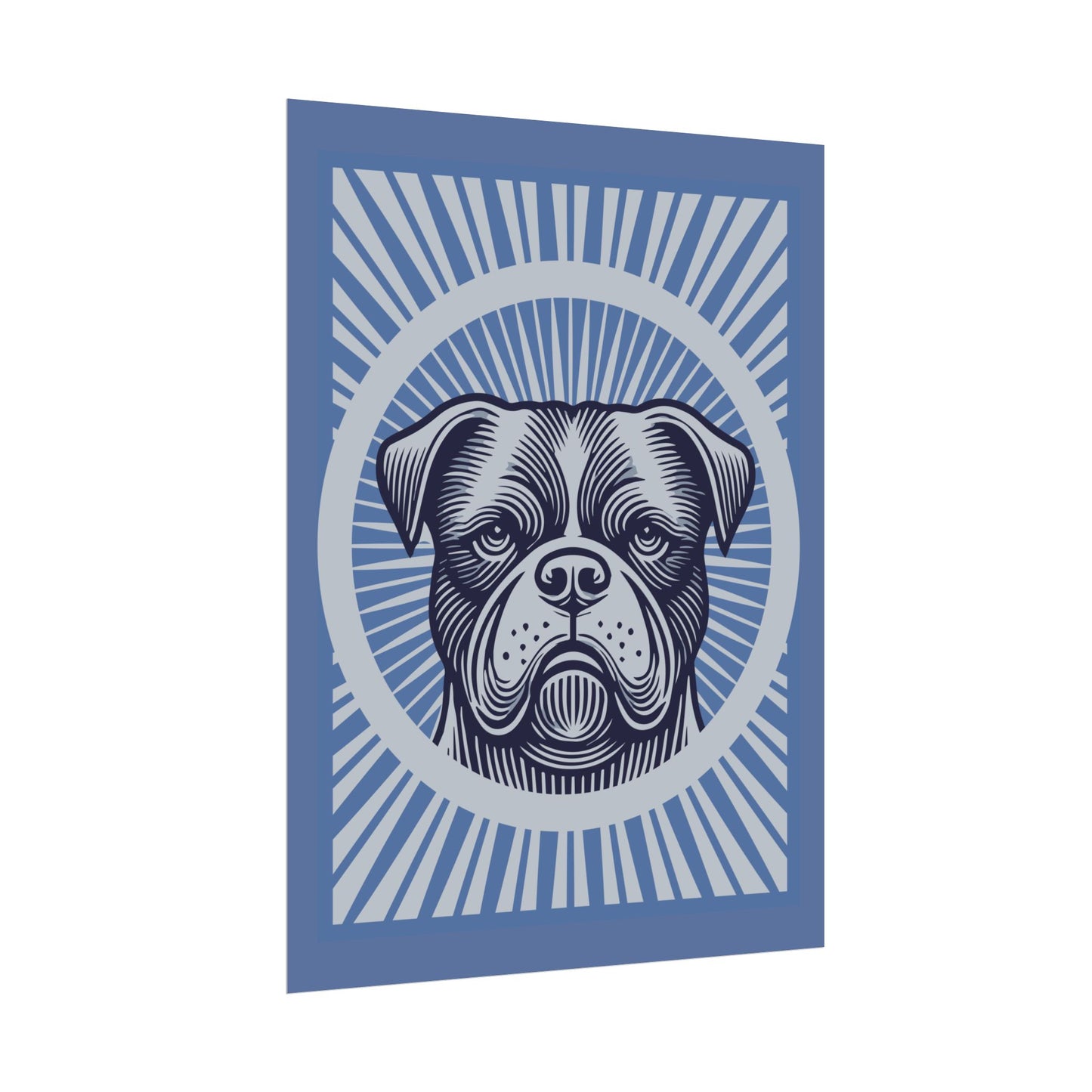 American Bulldog Art Print
