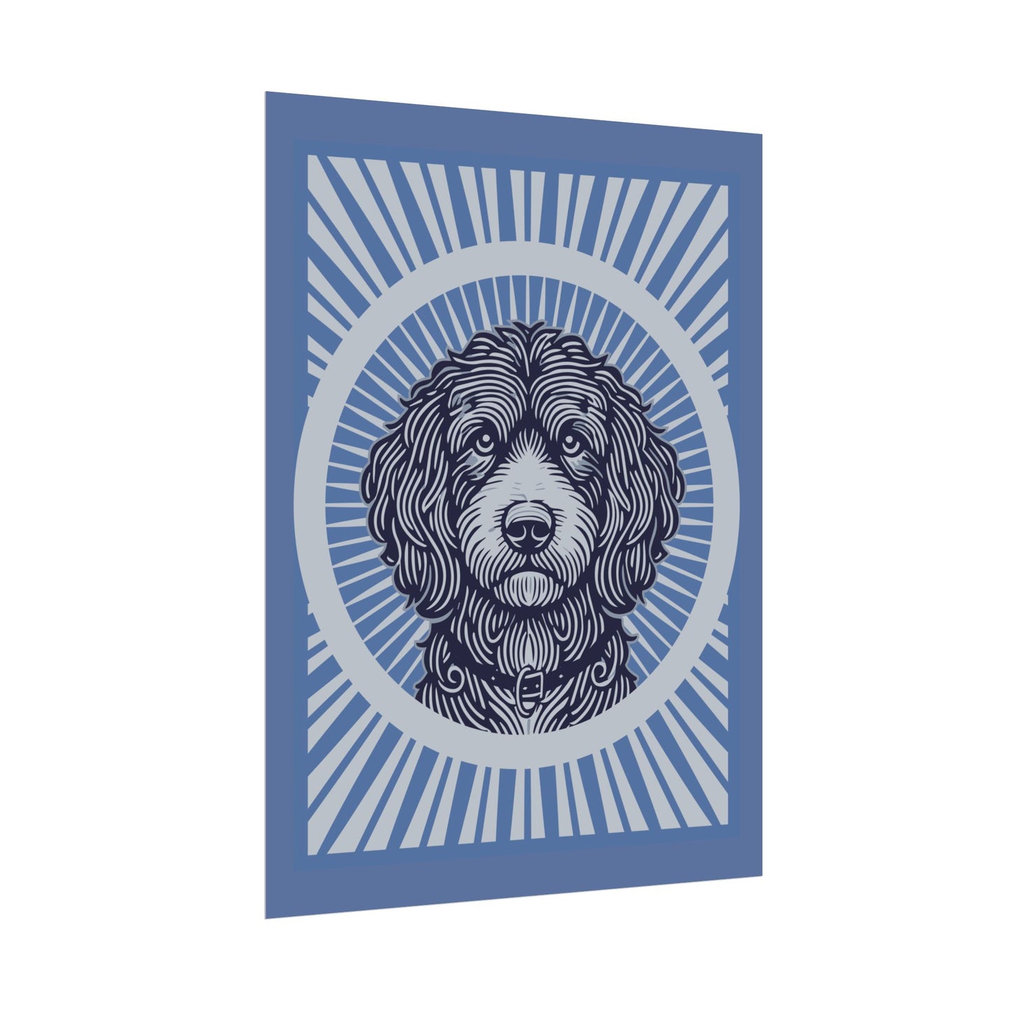 Aussiedoodle Art Print