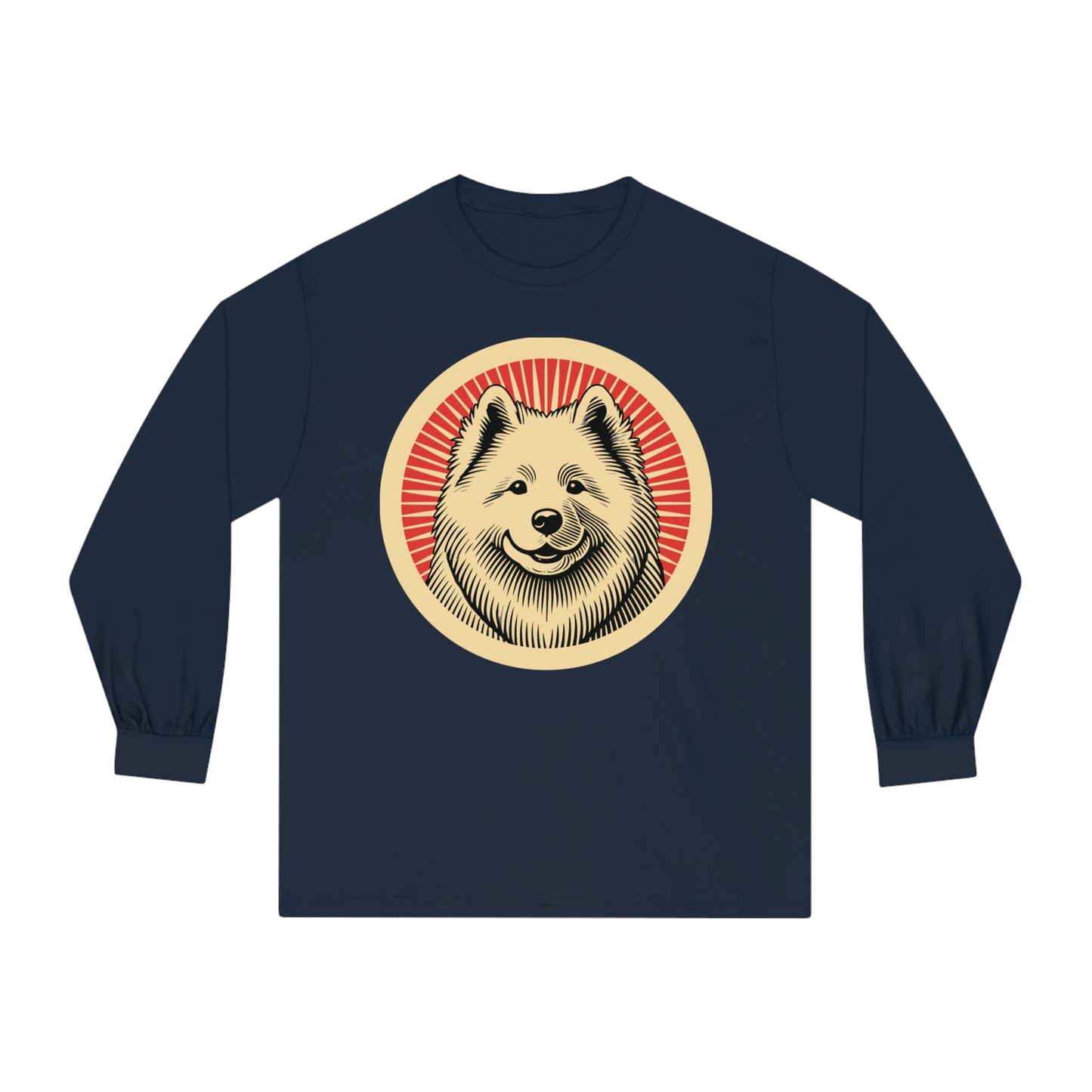 Samoyed Long Sleeve Tee for Adults