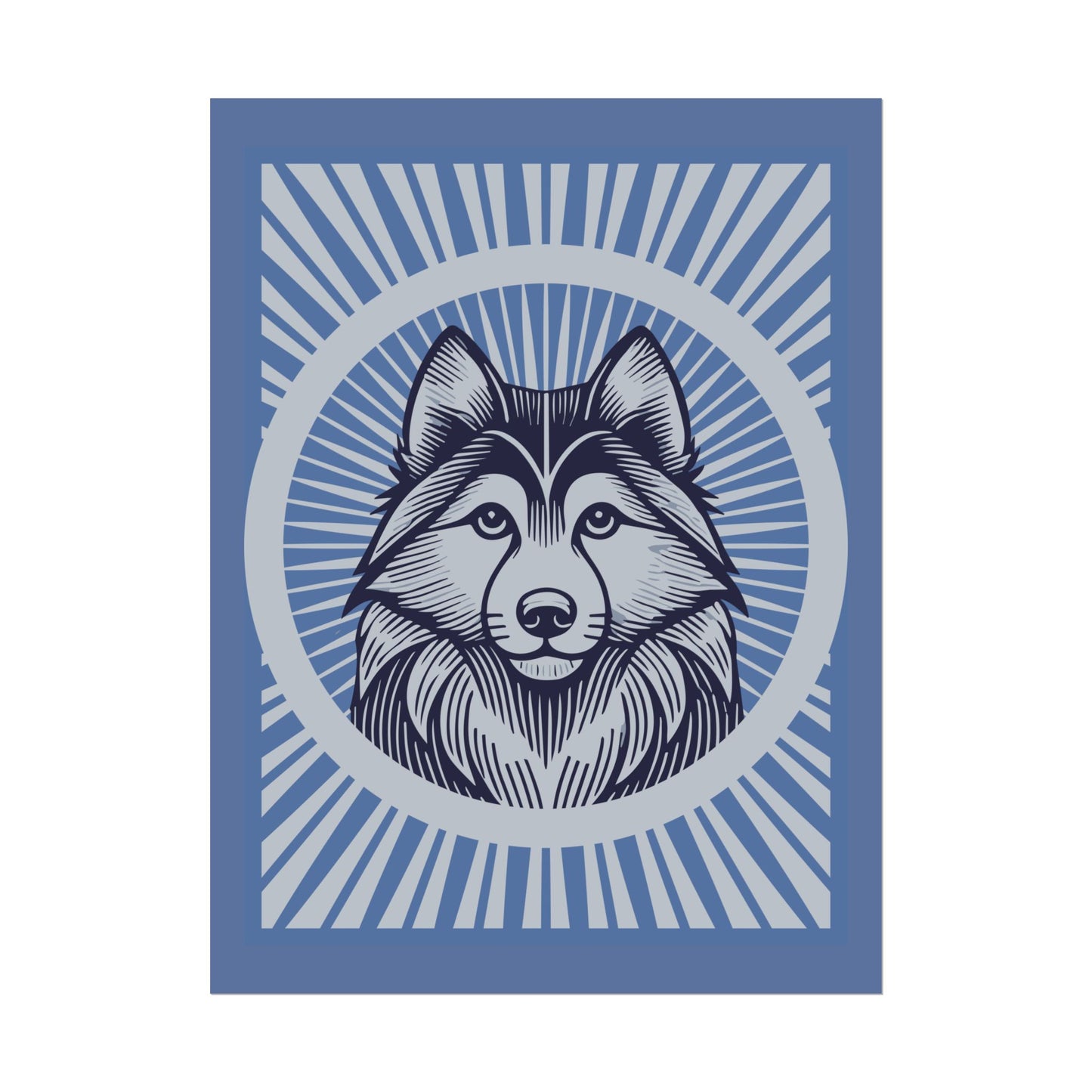 Alaskan Klee Kai Art Print