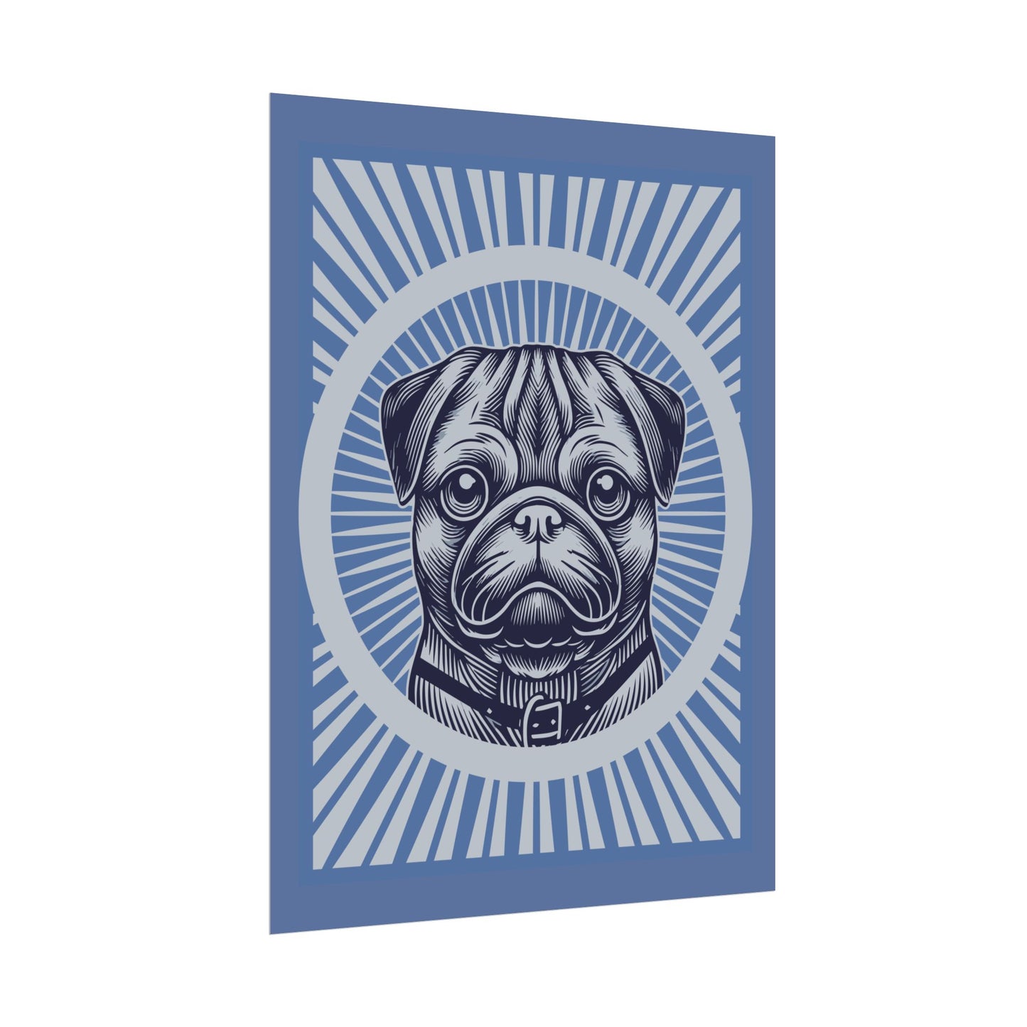 Pug Art Print