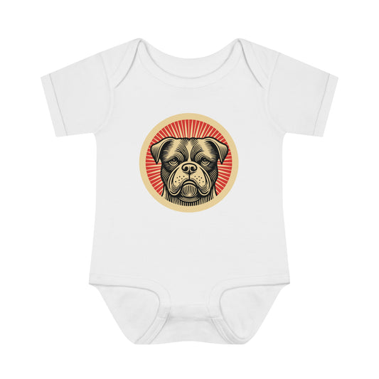 American Bulldog Onesie for Infants